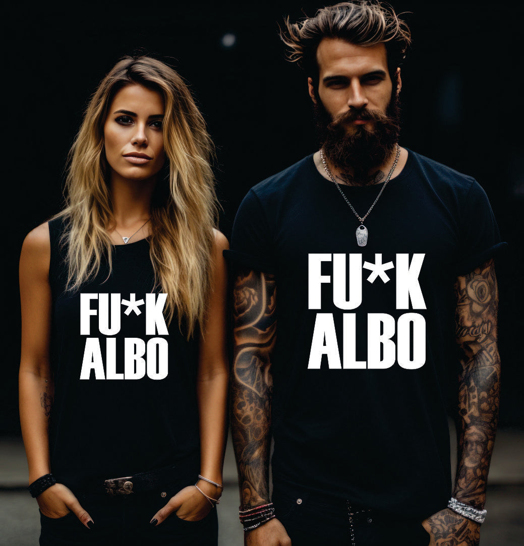 Albo ladies T Shirt + stubby cooler